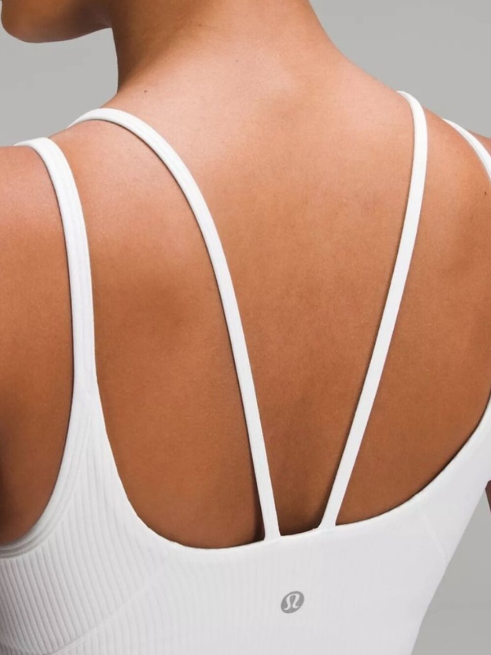 Lululemon Align Strappy Ribbed Tank - White - Size 4 - Picture 4 of 11